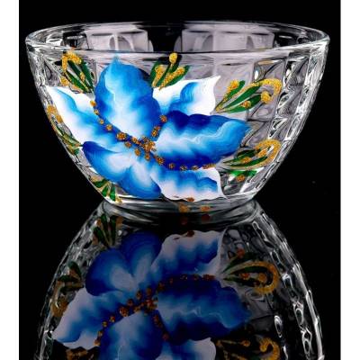 Художественная роспись на прозрачном стекле Капелла