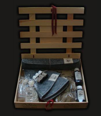 Банный подарочный набор &quot;Ящик&quot;