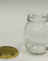 Банка стеклянная 350 мл/63. с метал. крышкой д/консерв Юля