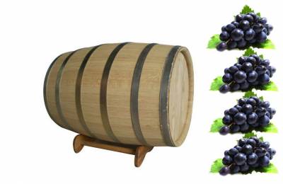 150 литровая винная бочка c подставкой