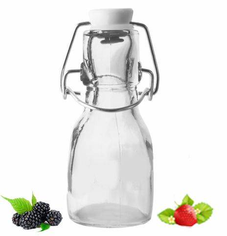 Купити Купити Бутылка с герметичной пробкой круглая 70 мл Клеосин в Україні в Україні