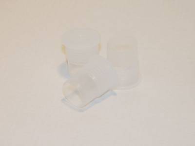 Пробка пластиковая универсальная Руш для керамических штофов от производителя 17 мм х 19 мм х 23 мм х 25 миллиметров 