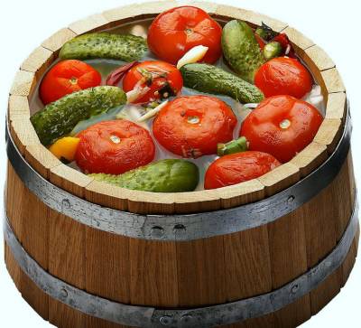 80 литровая кадка для засолки