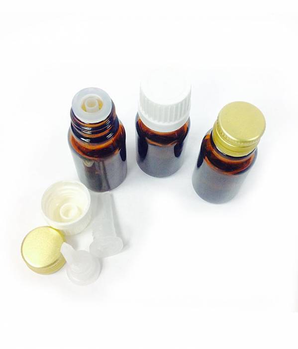 Маленькая стеклянная бутылочка флакон коричневого цвета с узким горлом под закрутку Бриз 10 мл купить в Киеве Москве