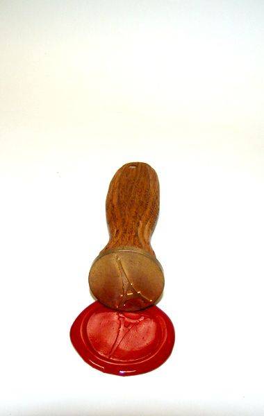 Сургучная печать Эйфелева башня как символ Парижа и Франции 1