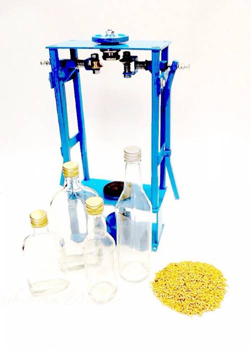 Закаточное устройство для нарезки резьбы на алюминиевых колпачках Твистер