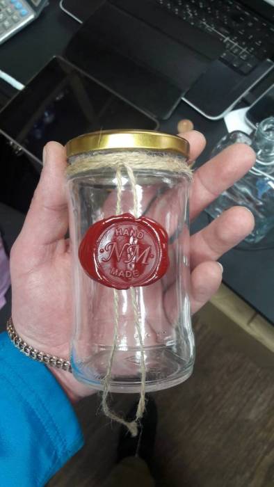 Баночка для специй 330 мл Клубника