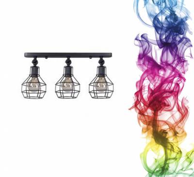 Купить Потолочный светильник Black Cages Микровирда