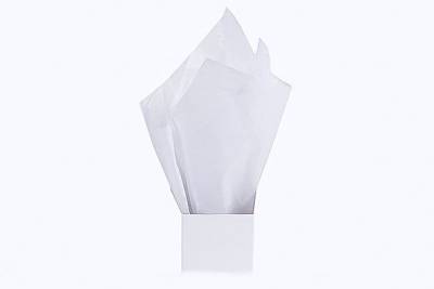 Белая бумага тишью для упаковки