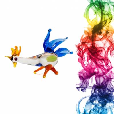 Сувенир из стекла Петух Лоучна