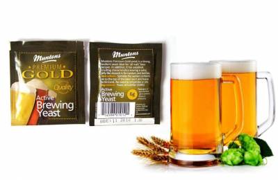 Пивные дрожжи Muntons Premium Gold 6 грамм Зиверс