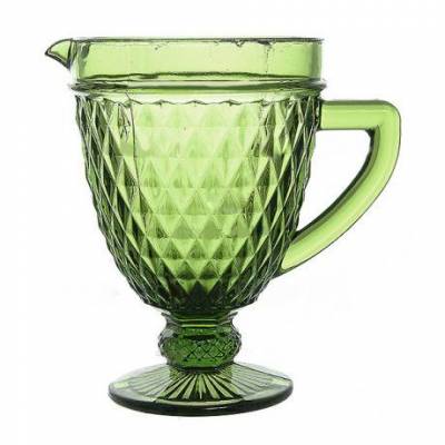 КУВШИН ДЛЯ ВОДЫ (ЦВЕТНОЕ СТЕКЛО)