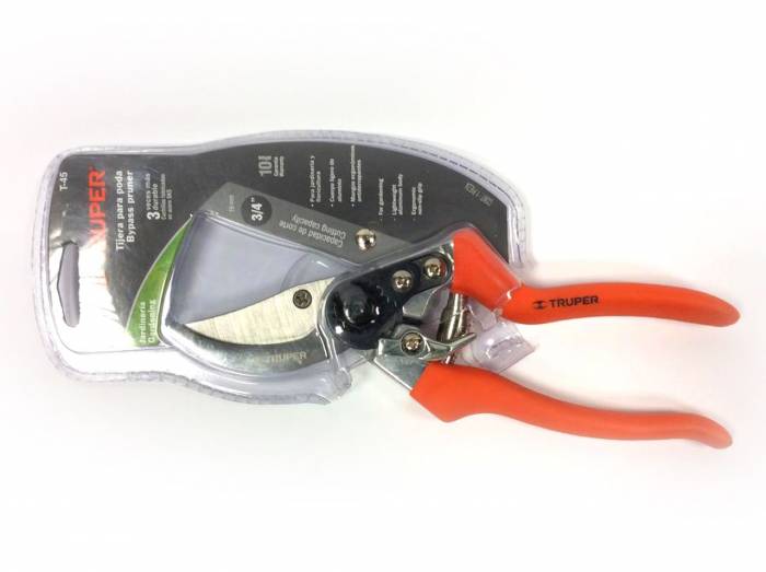 Секатор универсальный профессиональный для винограда и сада Трупер Испания 