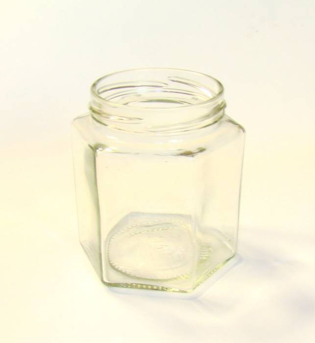 Эксклюзивная баночка Авокадо в форме шестигранника объёмом 0.196 л 1