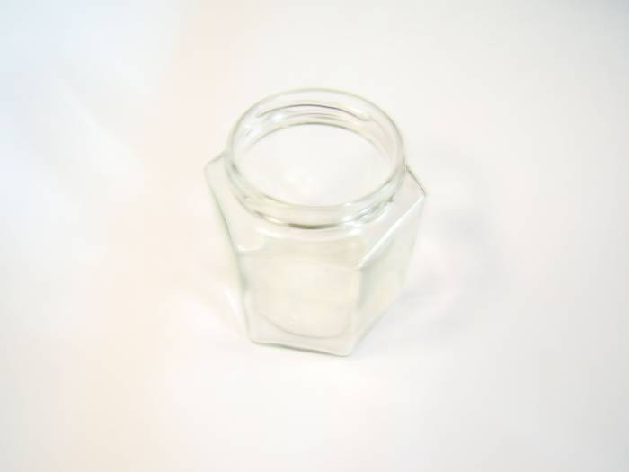 Эксклюзивная баночка Авокадо в форме шестигранника объёмом 0.196 л 1