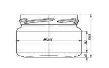 Купити Купити Купить Банка стеклянная 200 мл Глобус в Україні в Україні