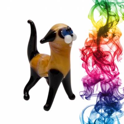 Сувенир из стекла Котик Стразне