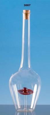 Бутылка с красной шляпой 2