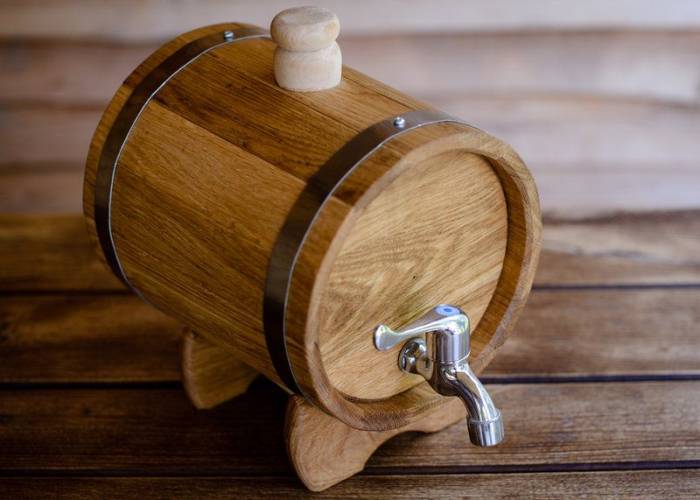 Купити Купити Жбан дубовый для напитков 100 литров Ива в Україні в Україні