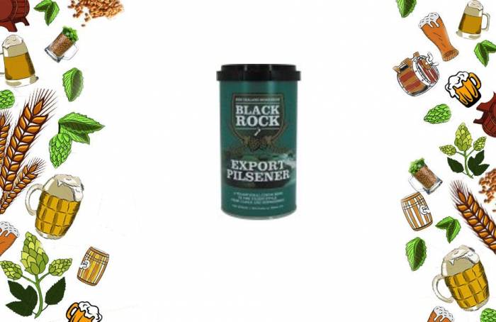 Солод black rock export pilsner Мерседарио