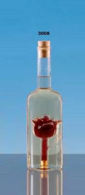 Бутылка с розой 2