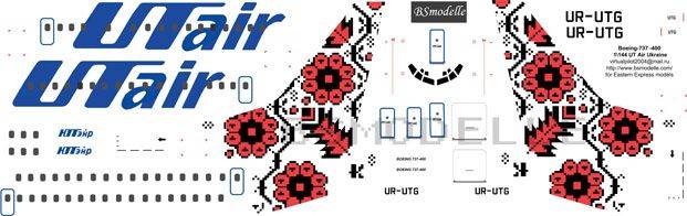 Б-737 Ют Эйр Украина 1\144