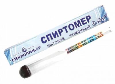 Купить спиртомер рюмочный от 0 до 80 Боярин