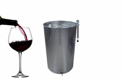 Емкость для вина с пневматической плавающей крышкой 600 литров Пэско