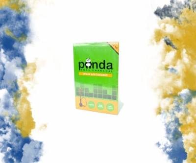 Кокосовый уголь Panda 1кг (120 кубиков)