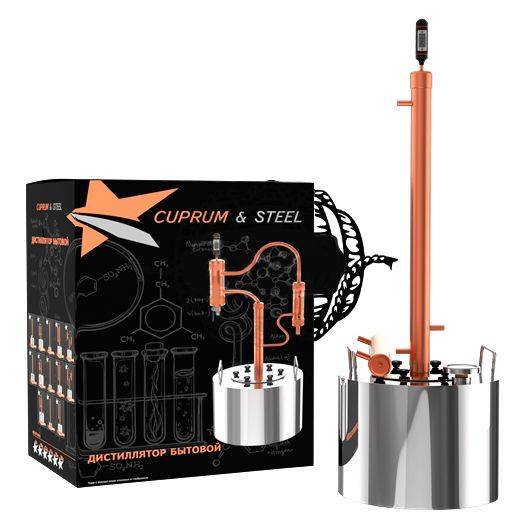 Купить Самогонный аппарат Cuprum Steel DeLuxe 15 л Асборн