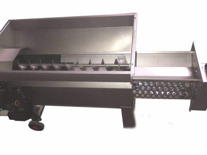 Дробилка гребнеотделитель модель ARNO 15, версия из нержавеющей стали, с электродвигателем и мезганасосом