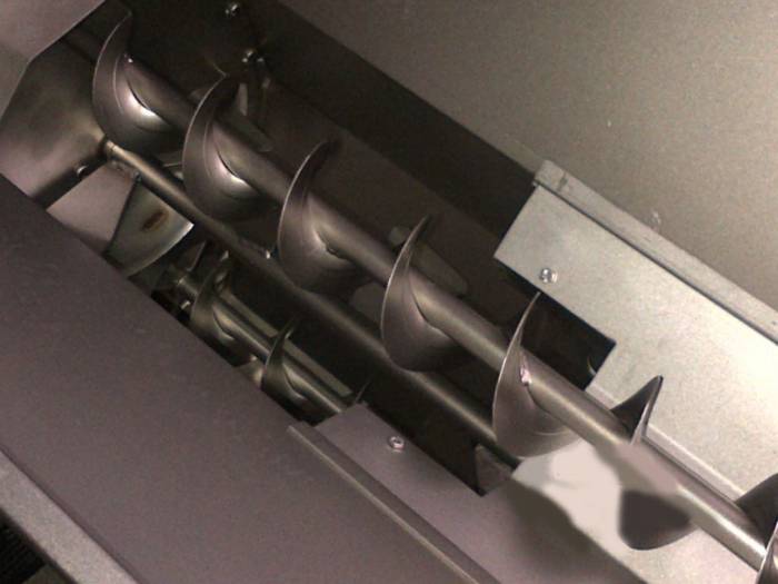 Дробилка гребнеотделитель модель ARNO 15, версия из нержавеющей стали, с электродвигателем и мезганасосом