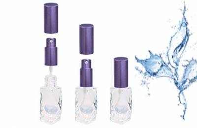 Флакон прямоугольной формы из стекла для духов "Злата фиолетовая" 8 мл