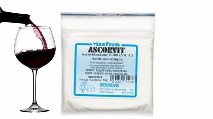 Aскорбиновая кислота VINOFERM 50г Адрес