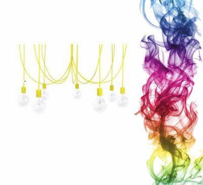 Купить Люстра Паук с желтыми проводами Босея