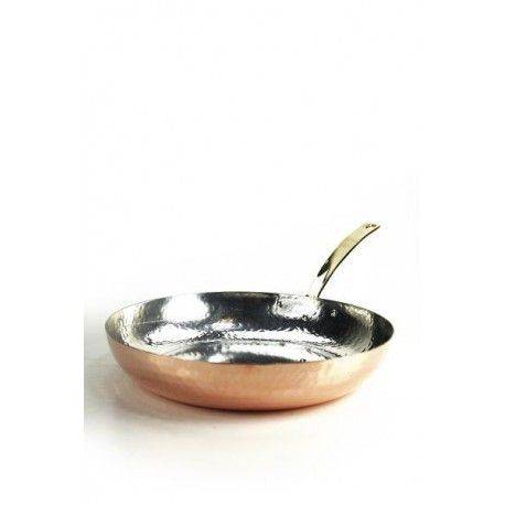  Медная сковорода "Шеф" с ручкой 20 см