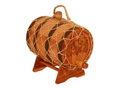 Бочка обожжённая 100 л Папай