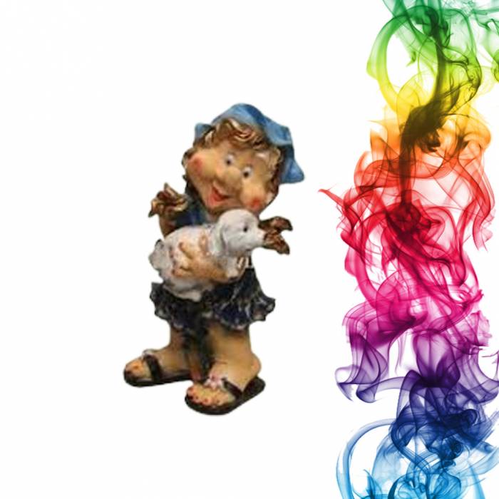 Садовая фигура купить Малышка высота 68 см виноград