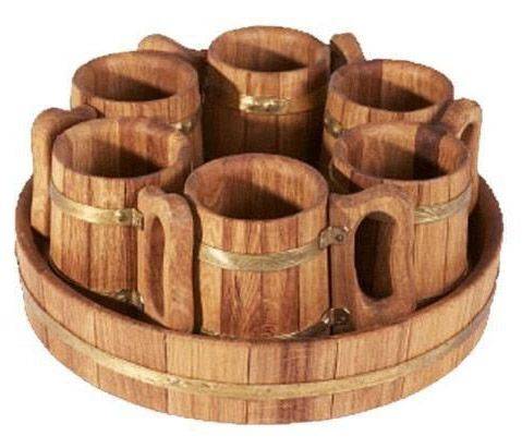 Пивной набор 4 кружки Окапи