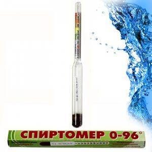 Спиртомер 0-96% бытовой Славгород