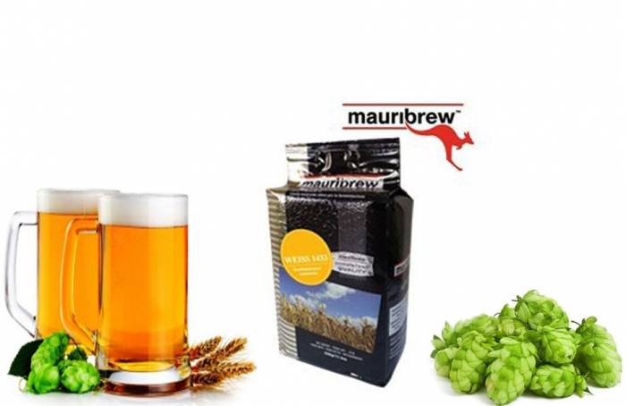 Купити Купити Сухие пивные дрожи Mauribrew WEISS 500г Домен в Україні в Україні