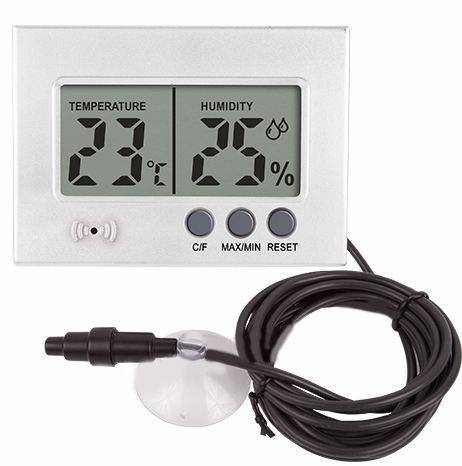 Электронный термометр и гигрометр для террариума Сувалки