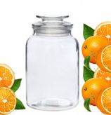 Стеклянная банка со стеклянной крышкой 1200мл Пираканта 