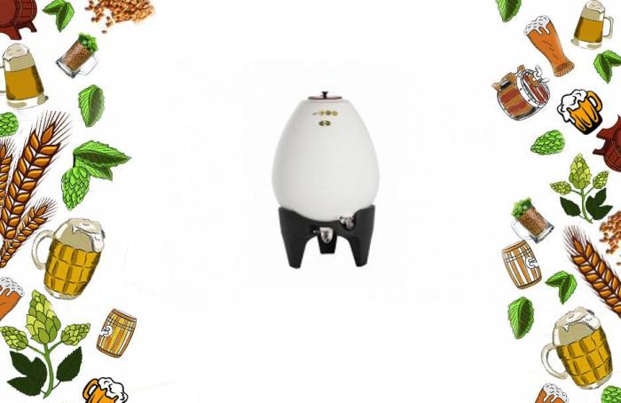 Емкость в форме яйца для брожения 250л Цунами