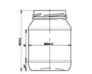 Купити Купити Купить оптом Банка стеклянная 250 мл Пикард в Україні в Україні