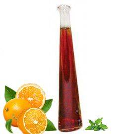 Декоративная бутылка DAMA OVAL 200 мл прозрачная Балкон