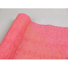 Бумага жатая с напылением малиновая