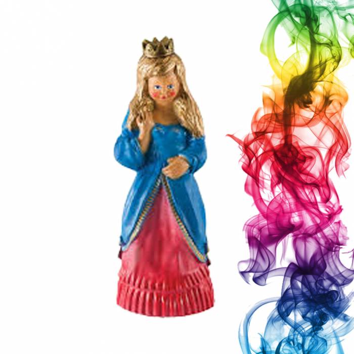 Садовая фигура купить Принцесса высота 90 см груша