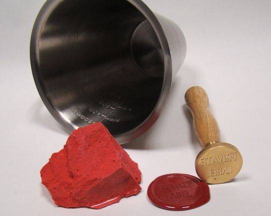 Чаша для плавления сургуча из нержавеющей стали