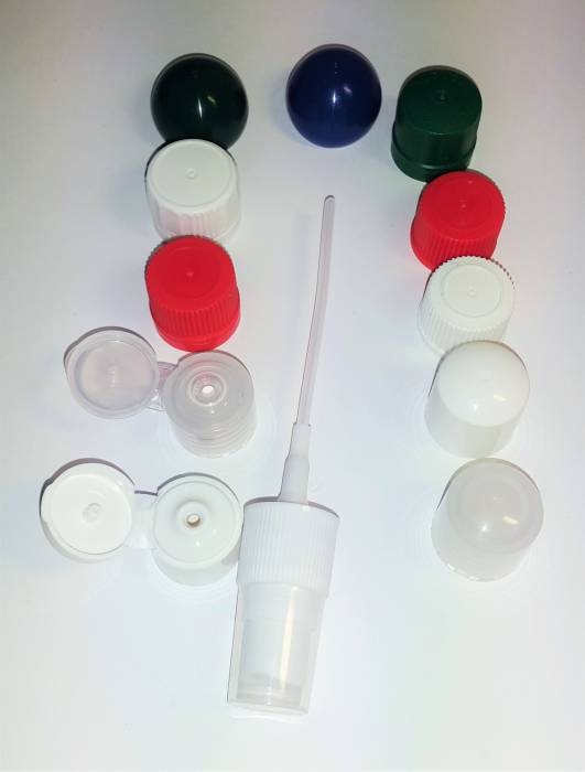 Пластиковая бутылочка 10 мл Ника с флип-топ крышкой